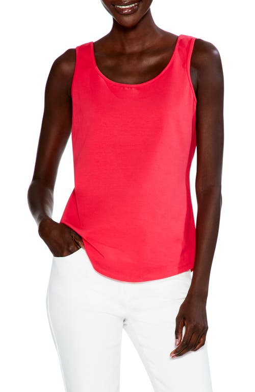 NIC+ZOE Shirttail Hem Perfect Tank in Paradise Pink
