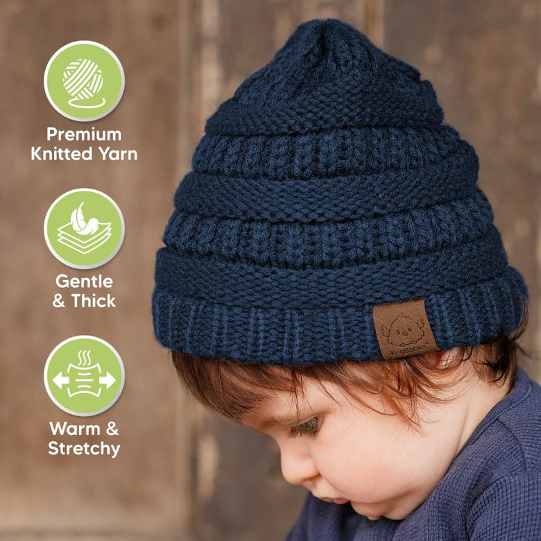 Shop Keababies 3-pack Warmzy Baby Beanies In Icelandic