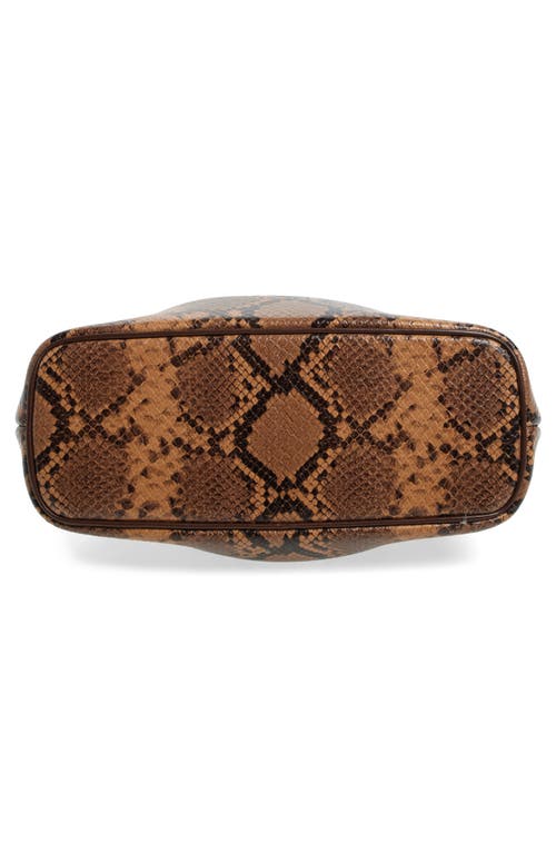 Jacquemus Le Petite Calino Leather Top Handle Bag In Light Brown