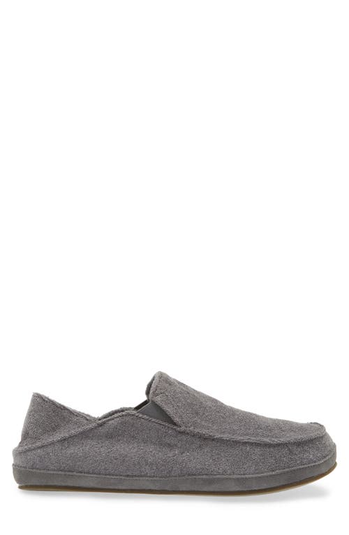 Shop Olukai Moloa Hulu Slip-on In Rock/rock