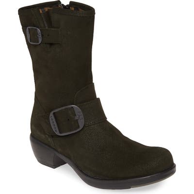 Fly London Myst Bootie - Green