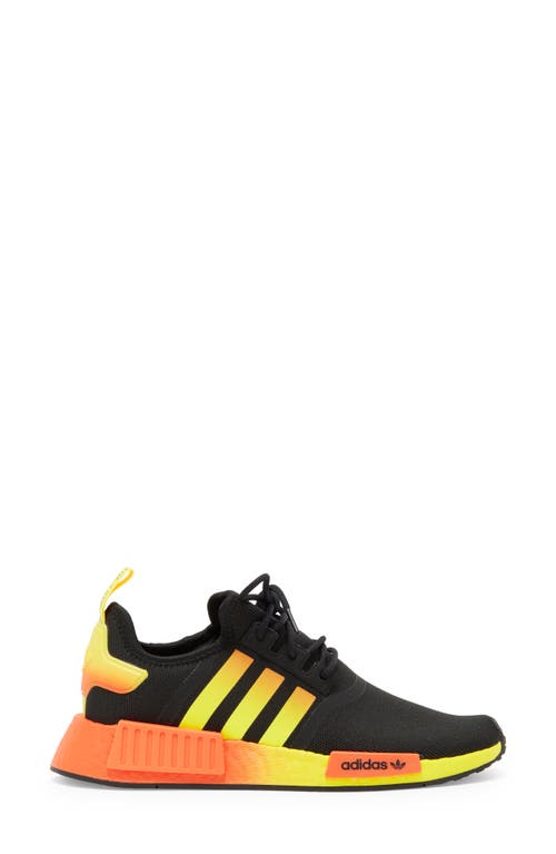 Shop Adidas Originals Adidas Nmd R1 Sneaker In Core Black/semi Impact Orange