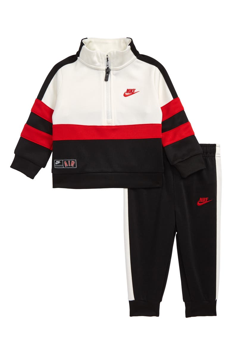 Nike Air Half Zip Pullover & Jogger Pants Set (Baby) | Nordstrom