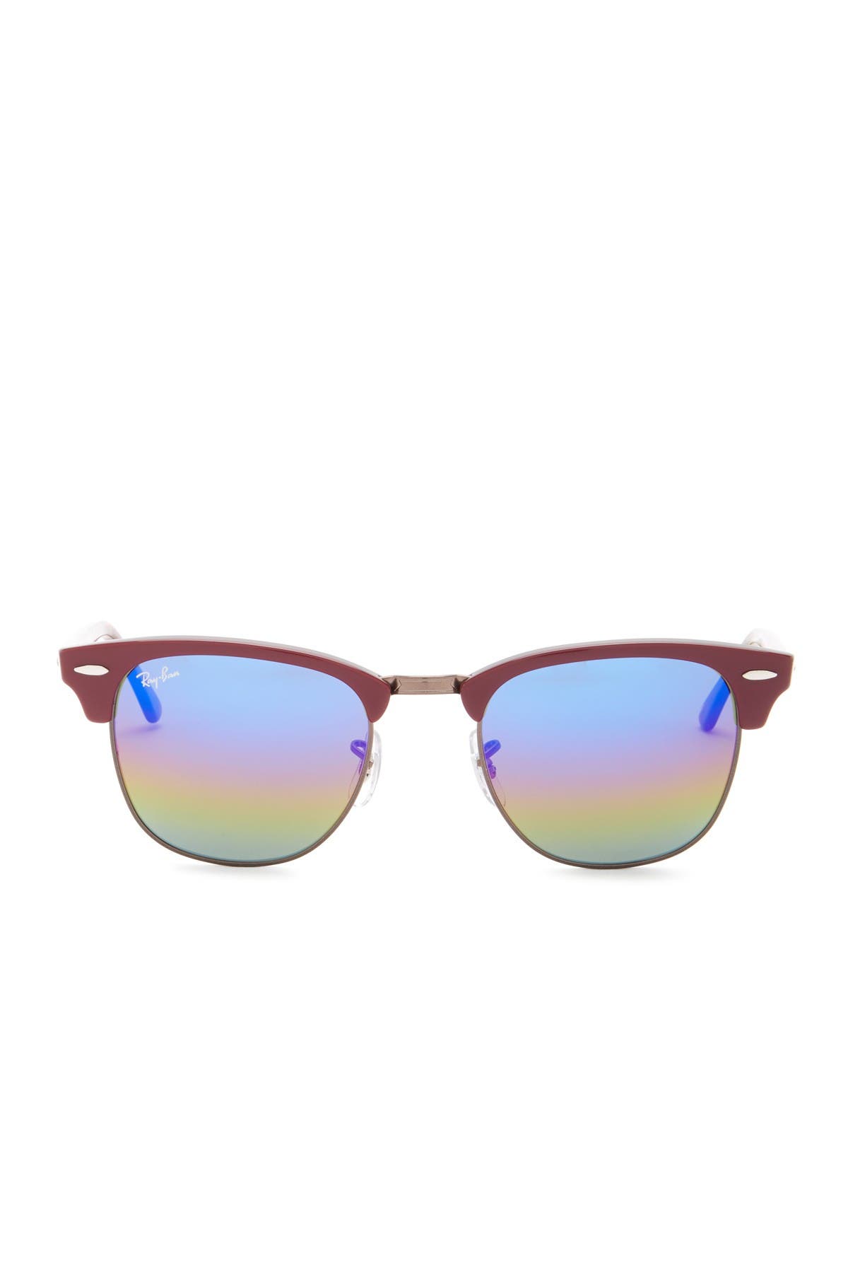 RayBan 51mm Clubmaster Sunglasses Nordstrom Rack