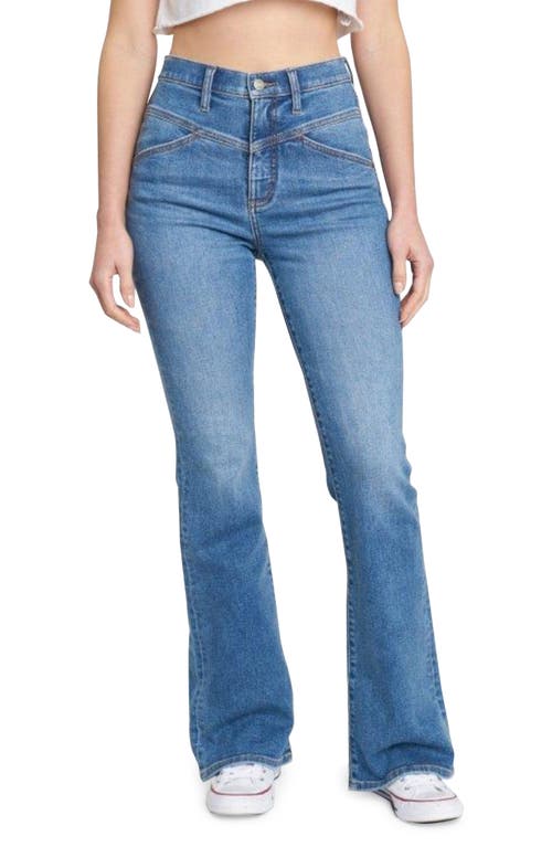 Go-Getter Yoke Flare Jeans in Groove