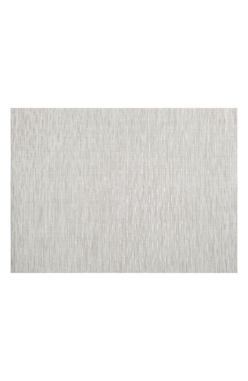 Chilewich Bamboo Pattern Indoor/Outdoor Floor Mat in Coconut at Nordstrom