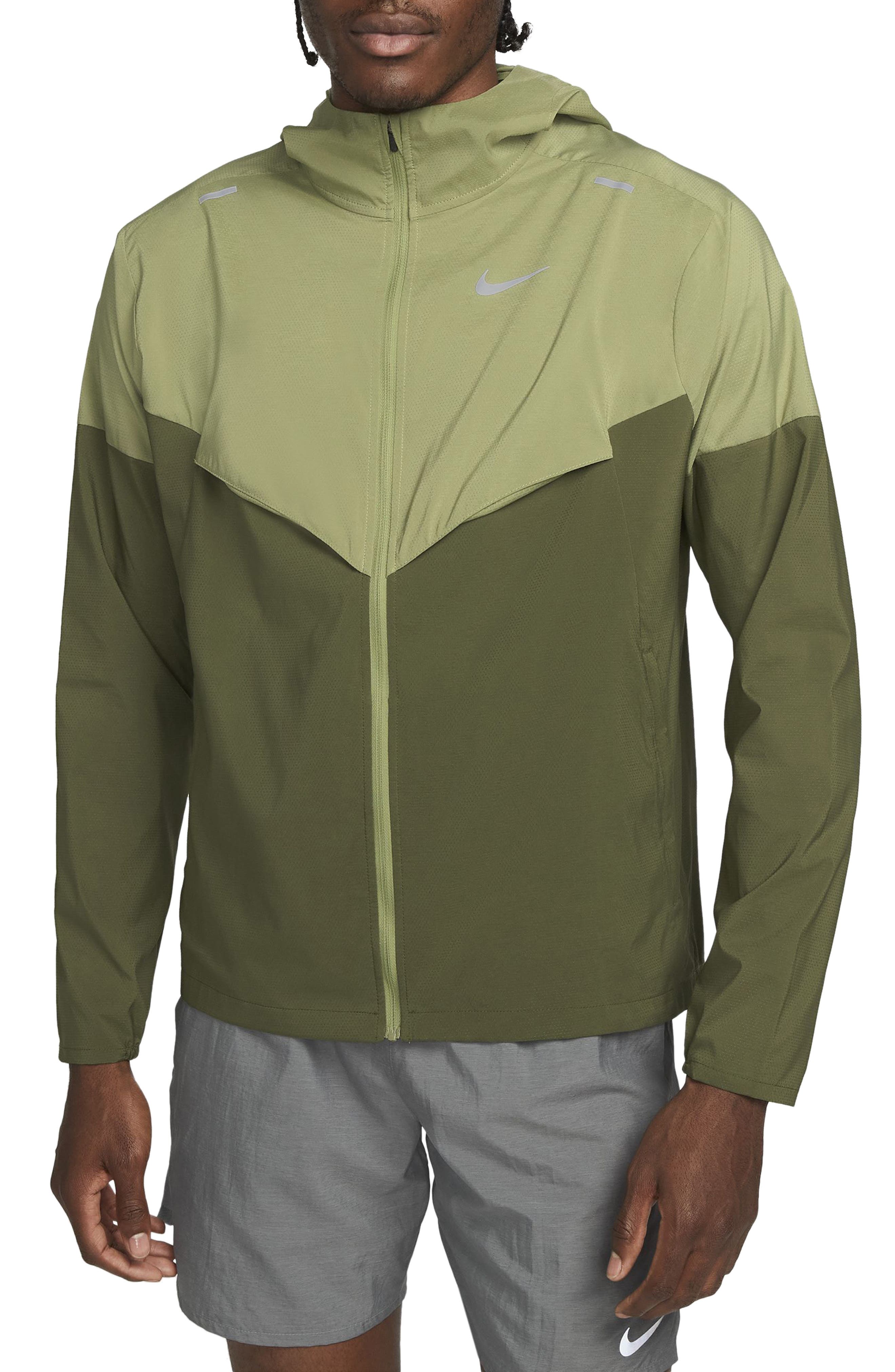 men's nike aerolayer coats & jackets