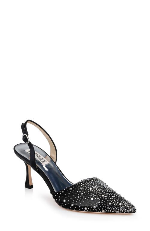 BADGLEY MISCHKA BADGLEY MISCHKA COLLECTION BRENNA SLINGBACK POINTED TOE PUMP 