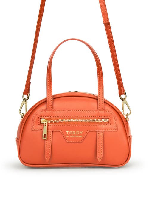 Shop Teddy Blake Dalia Vitello 8" In Orange