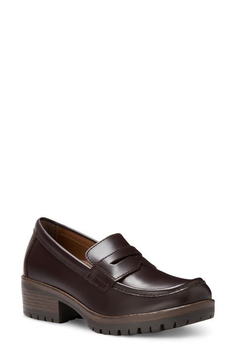 Sonya Leather Platform Loafer (Women)