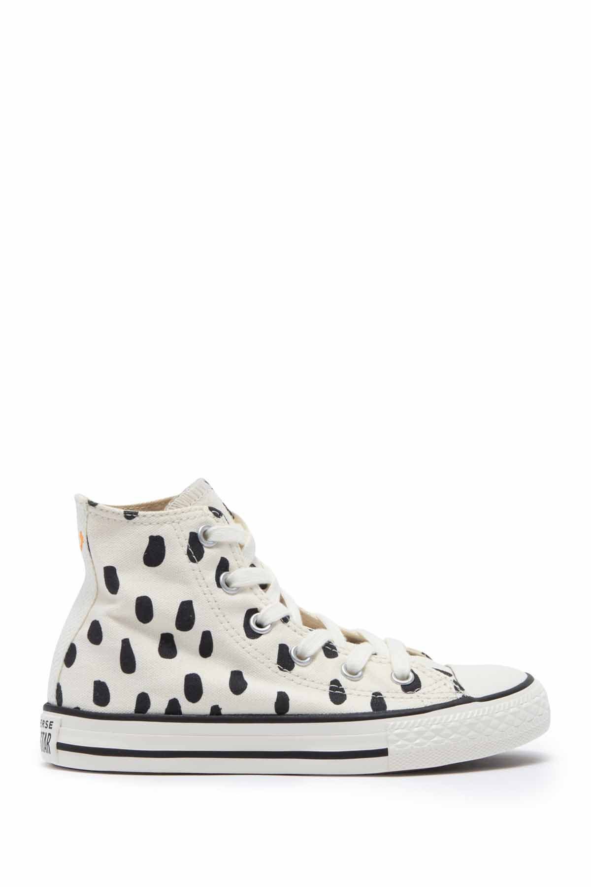 patterned high top converse