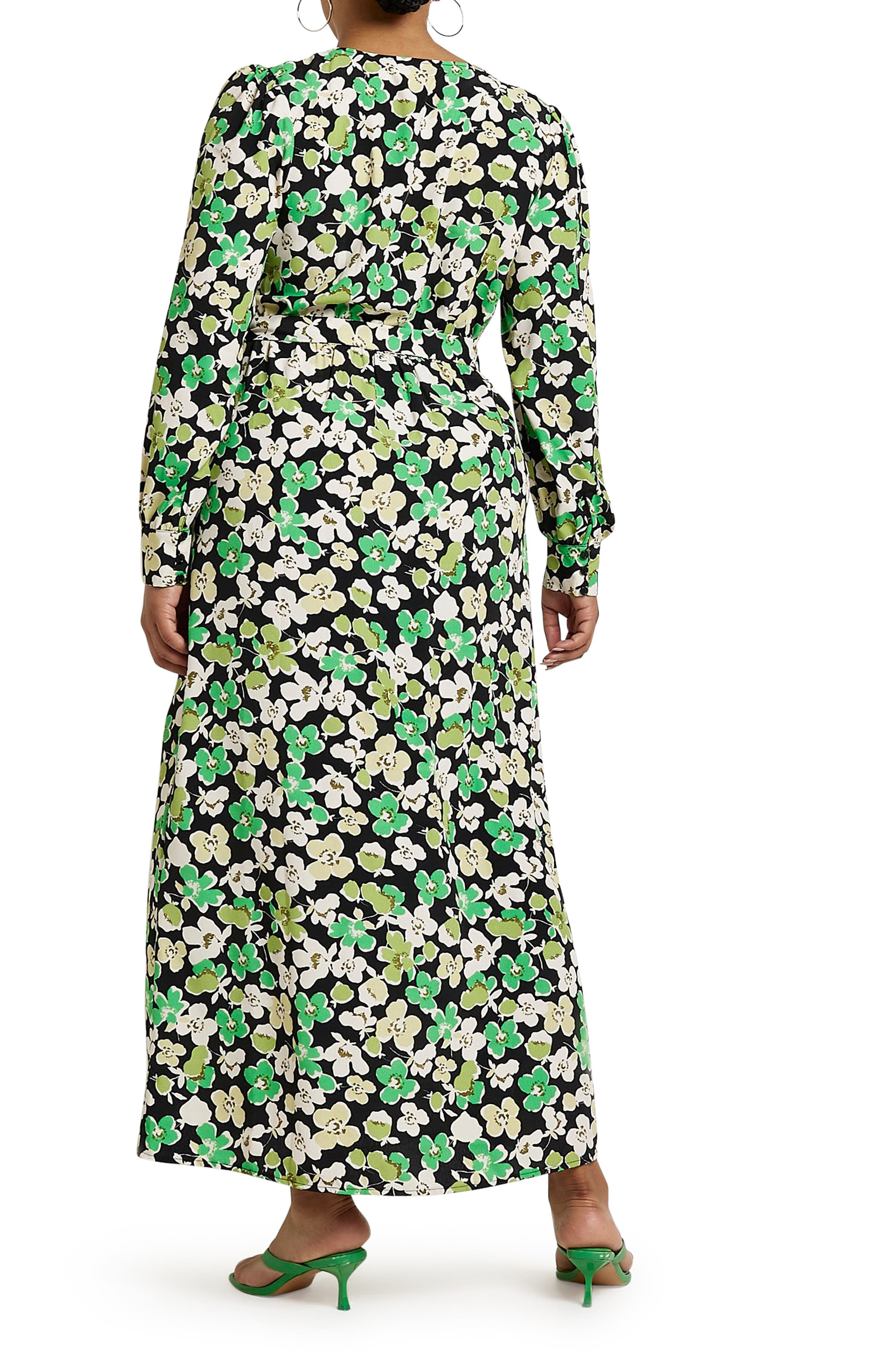 Long Sleeve Cotton Wrap Dress | Nordstrom