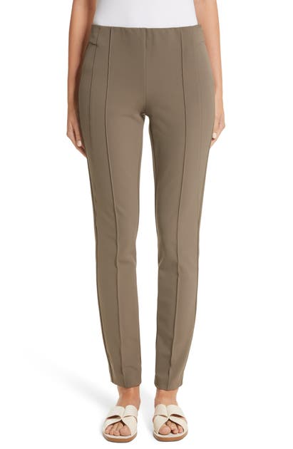 Lafayette 148 Gramercy Acclaimed Stretch Pants In Nougat