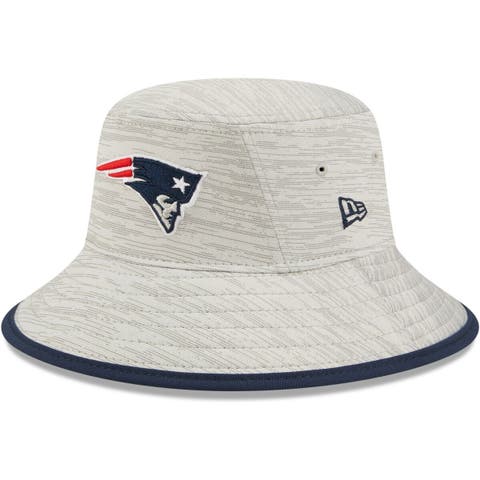 Men's New England Patriots New Era White 2021 NFL Training Camp Panama  Bucket Hat