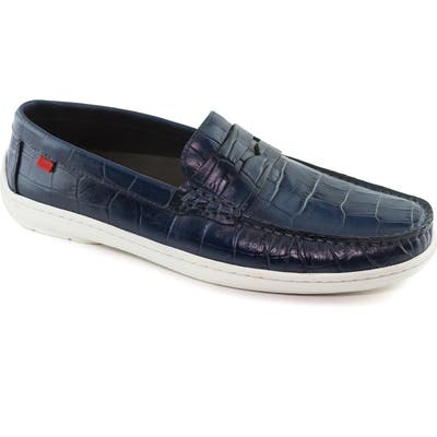 Marc Joseph New York Atlantic Penny Loafer, Blue