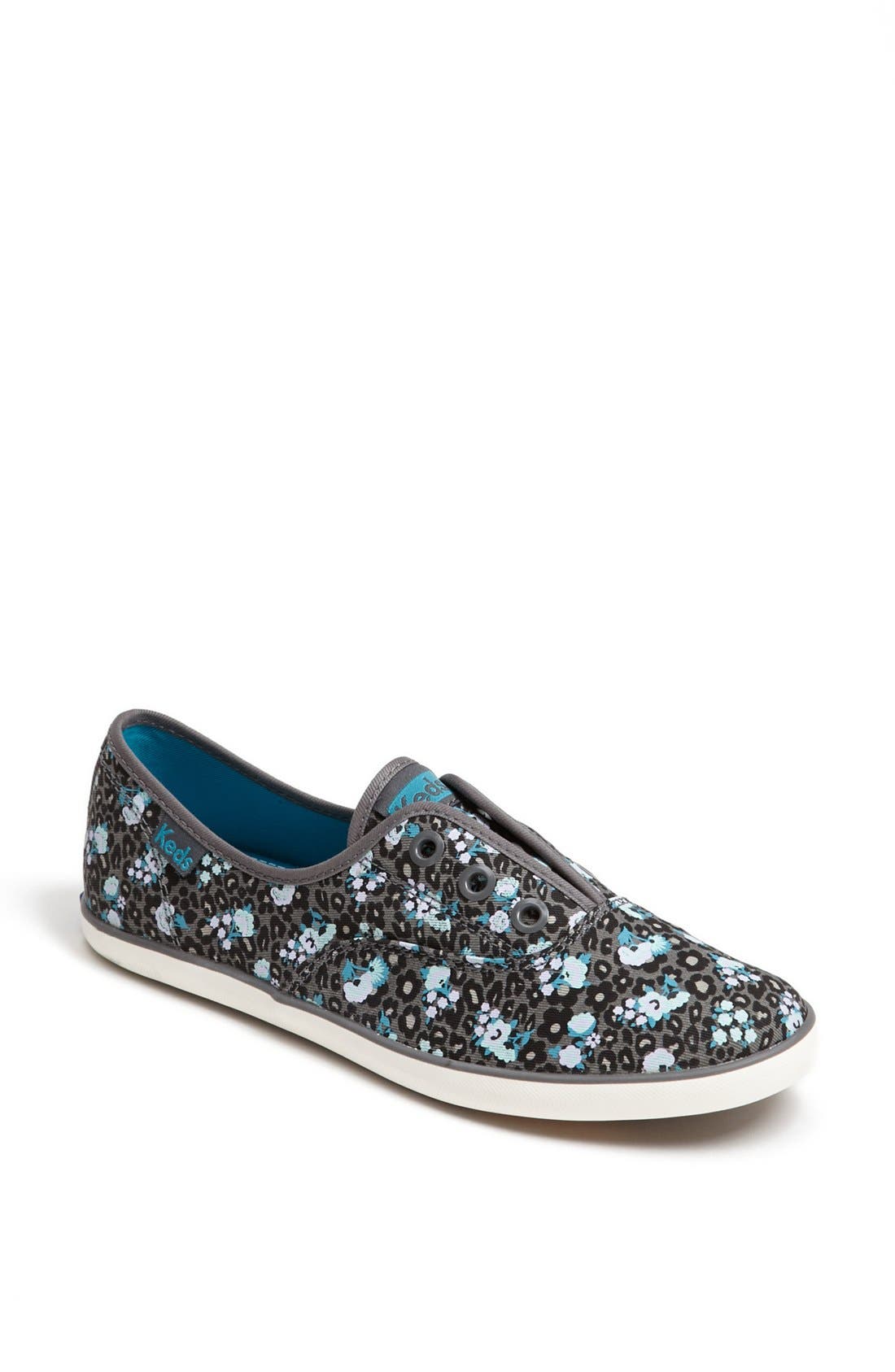 Keds® 'Rookie Leopard Floral' Laceless Sneaker (Women) Nordstrom
