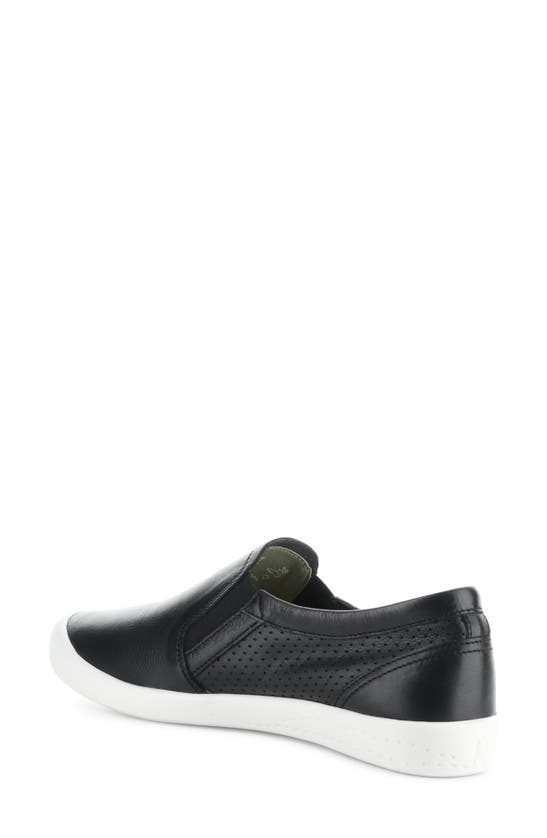 Shop Softinos By Fly London Iloa Sneaker In Black Smooth