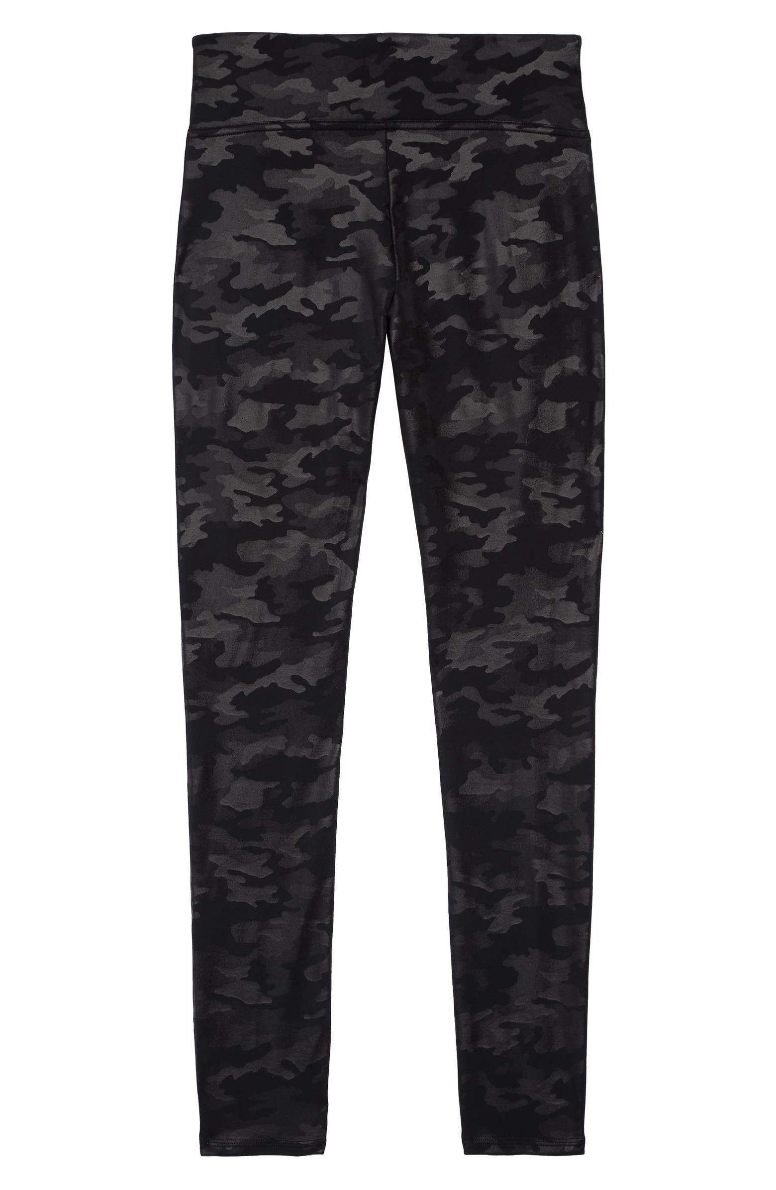 SPANX® Kids' Camo Faux Leather Leggings | Nordstrom
