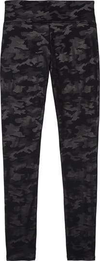 Spanx Size S Gray & Black Nylon Blend Camo Athletic Leggings — Labels  Resale Boutique