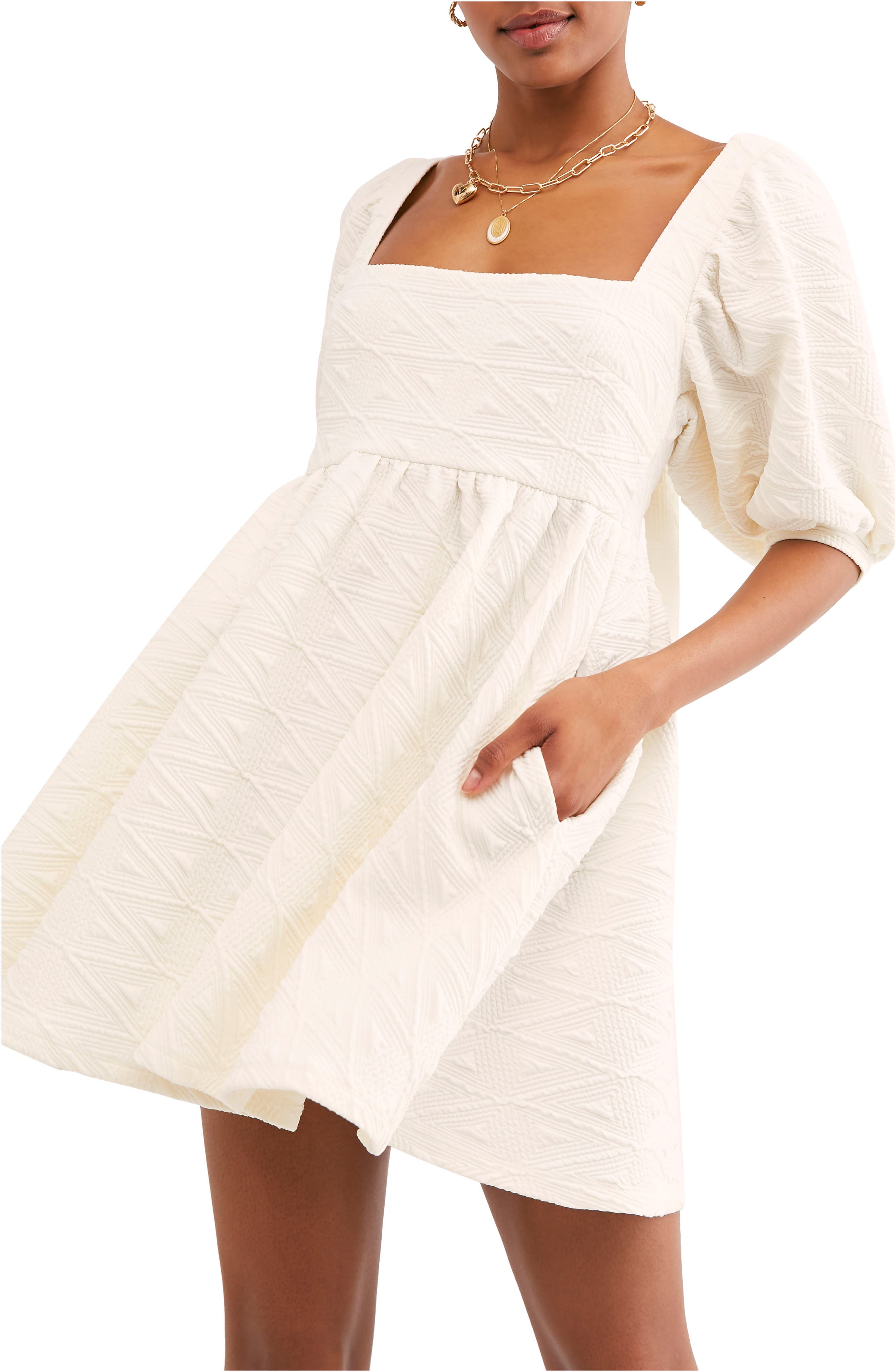 nordstrom white mini dress