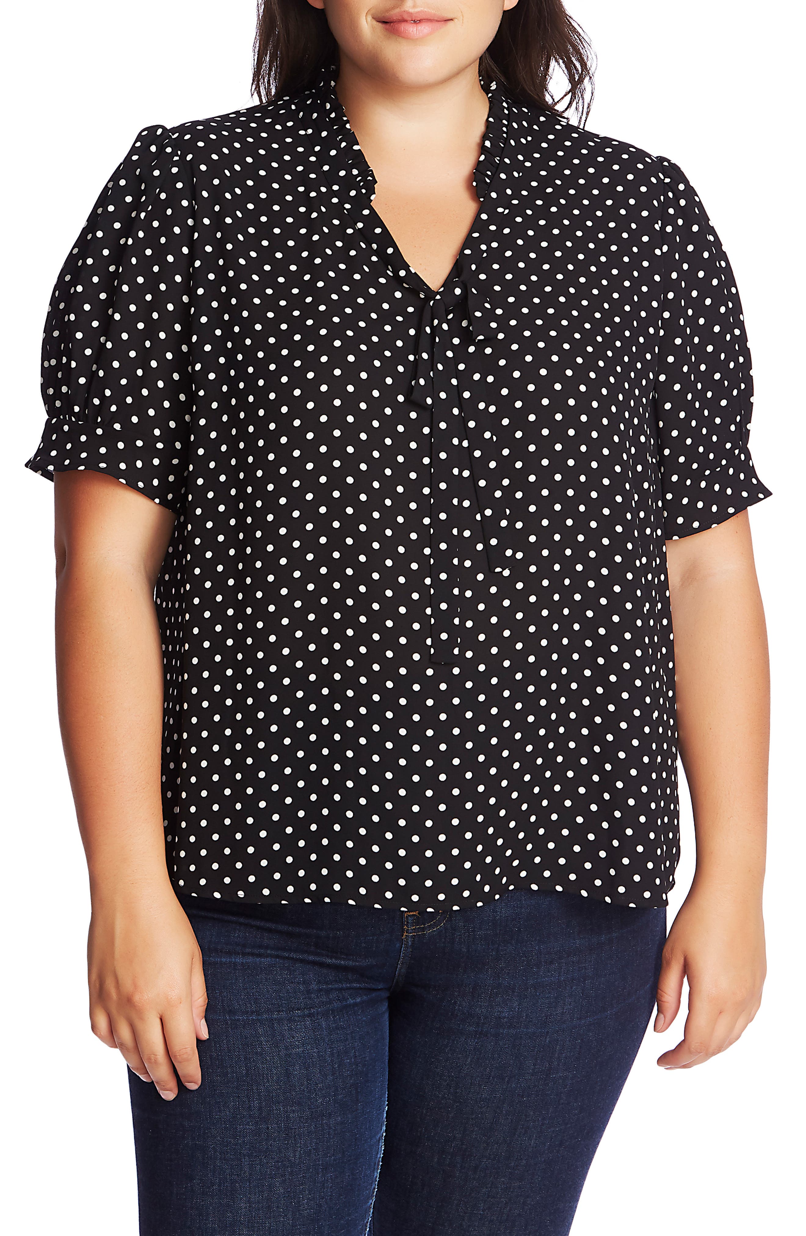 polka dot top