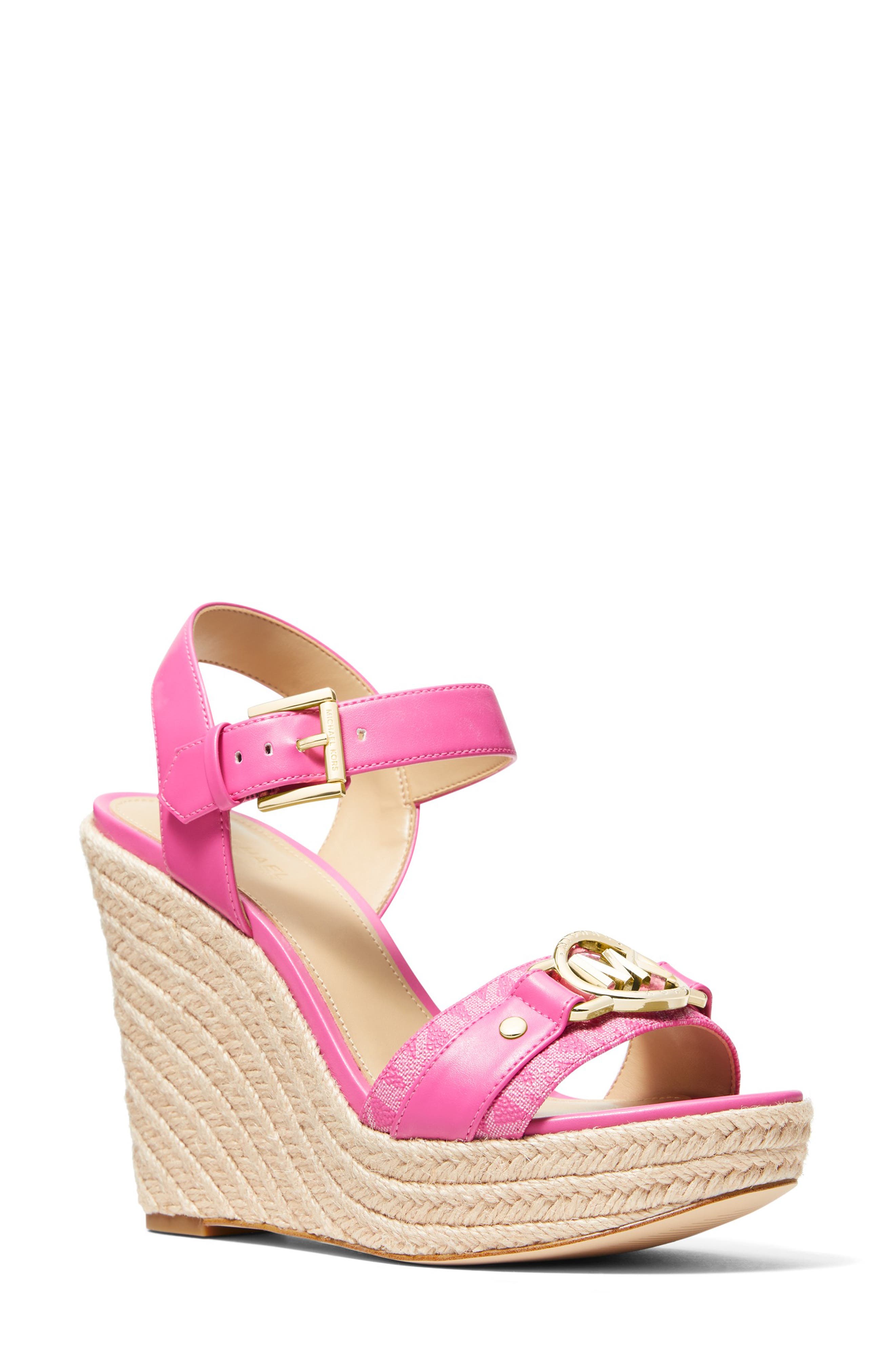 MICHAEL Michael Kors Rory Espadrille Platform Wedge Sandal (Women