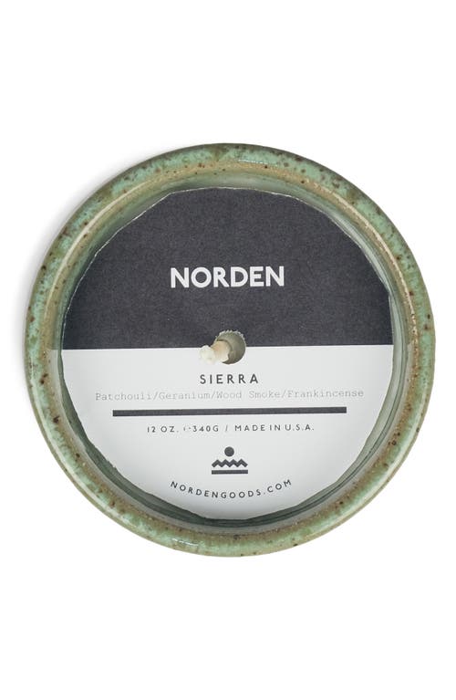 NORDEN NORDEN SIERRA CERAMIC CANDLE 