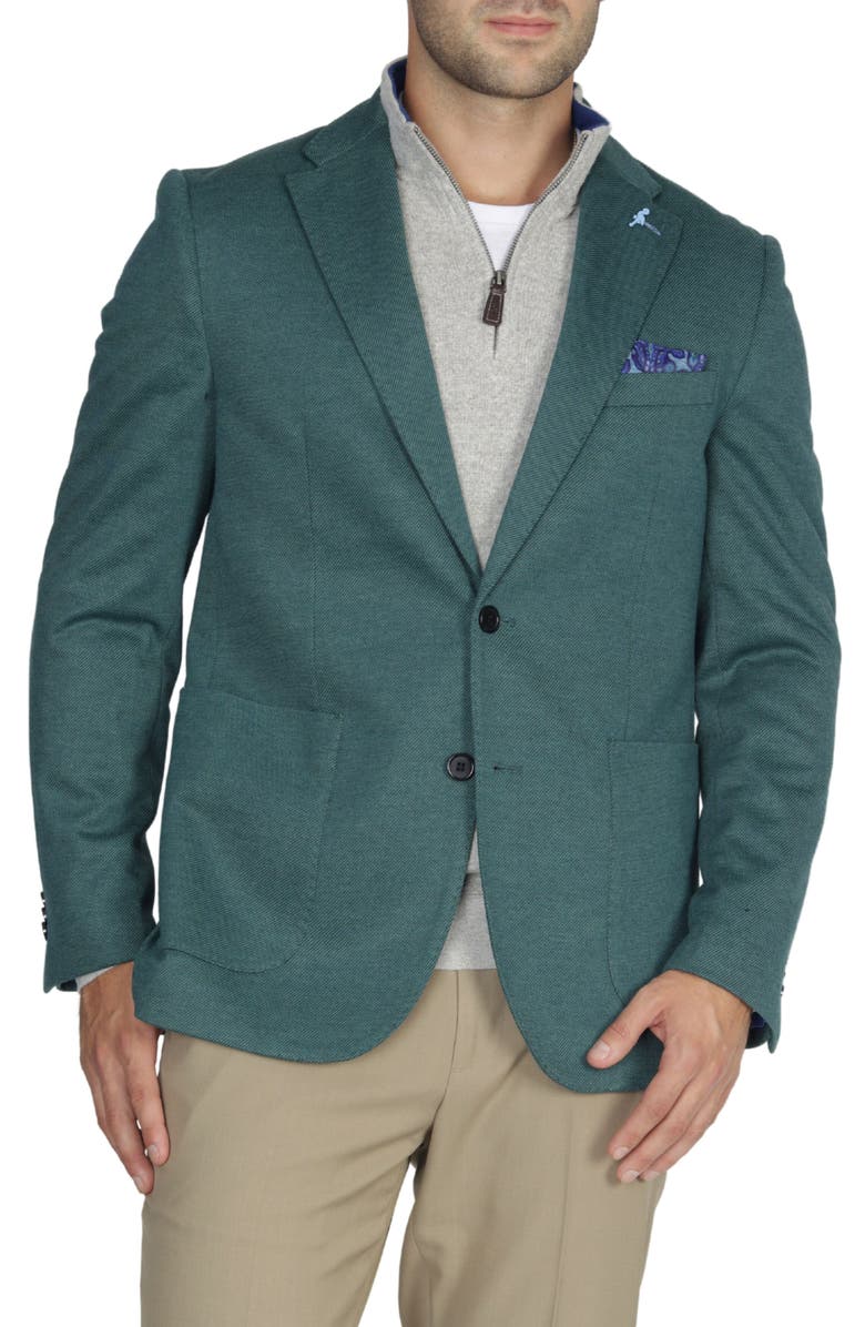 TailorByrd Green Textured Twill Sportcoat | Nordstromrack