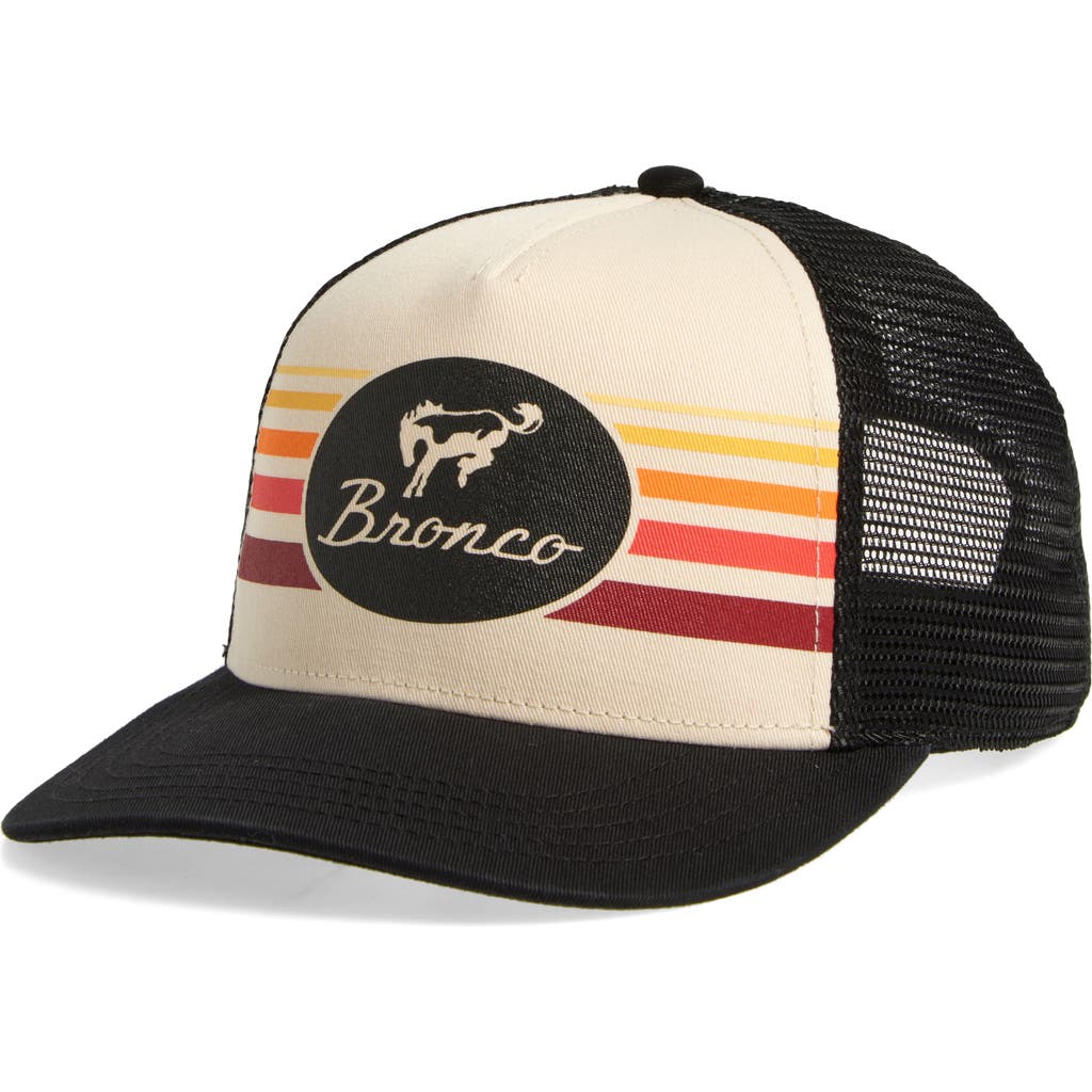 American Needle Bronco Sinclair Trucker Hat In Black
