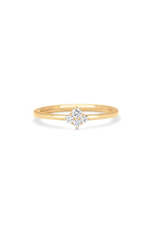 Sara Weinstock Dujour Diamond Cluster Ring In Yellow Gold