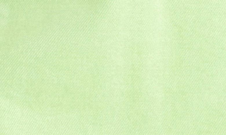 English Factory Women's High-waisted Denim Mini Skort In Lime