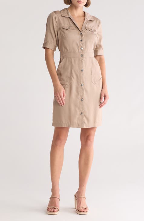 Short Sleeve Shirtdress