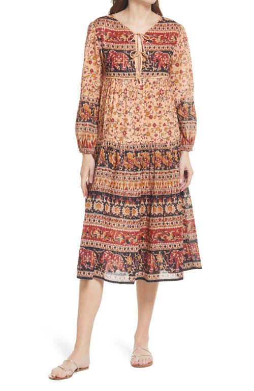 Raga Advika Long Sleeve Dress in Multi at Nordstrom, Size Small