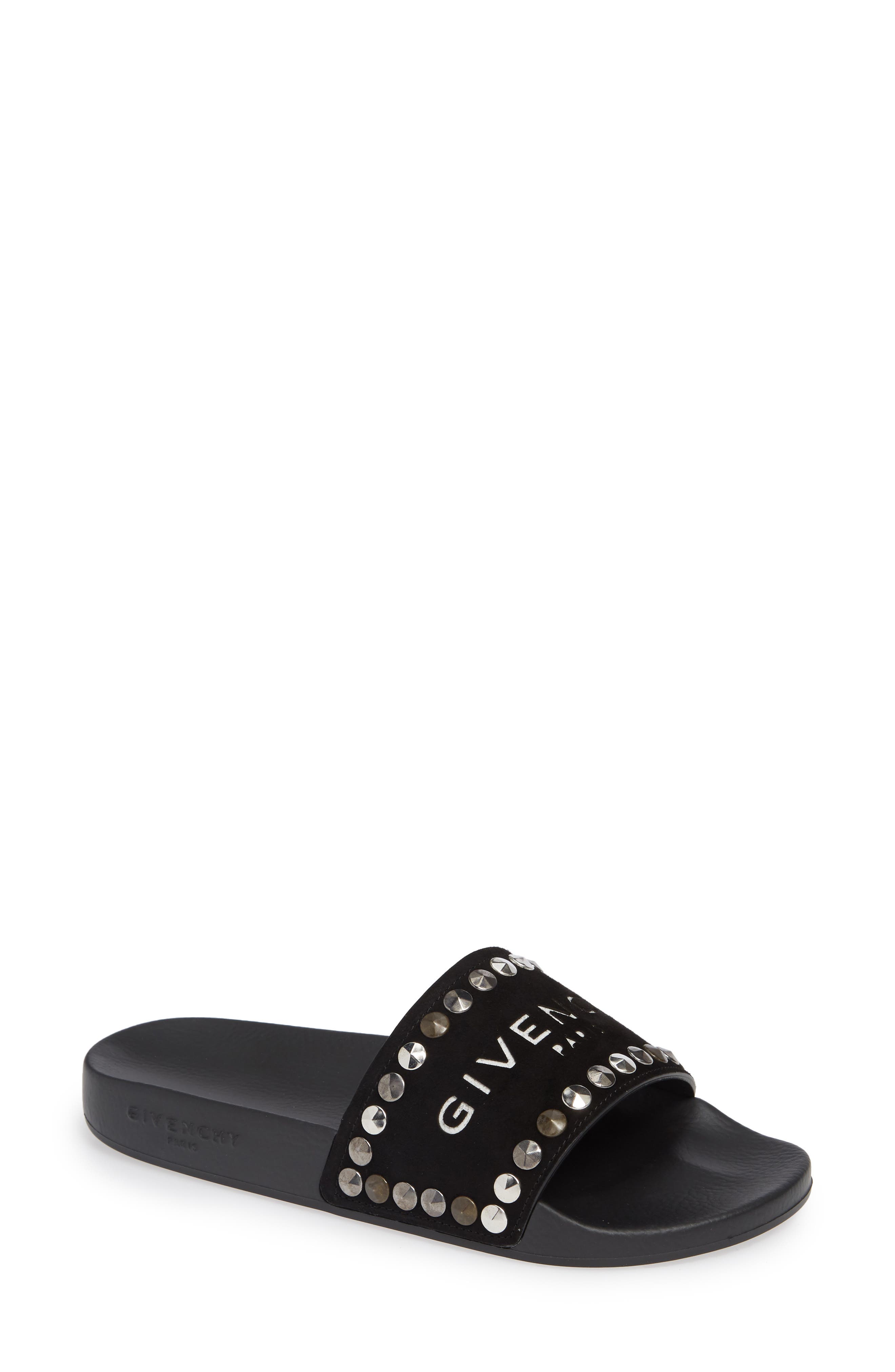 Givenchy Studded Slide Sandal (Women 
