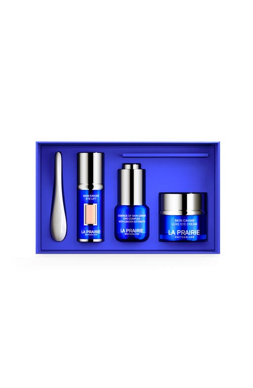 Shop La Prairie Skin Caviar Eye Ritual Set $587 Value In No Color