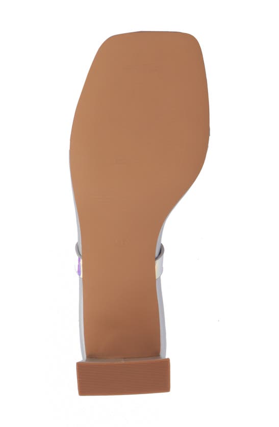 Olivia Miller Lover Gurl Sandal In Iridescent