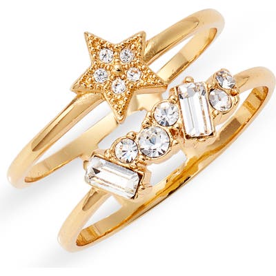 Olivia Burton Celestial Double Band Ring