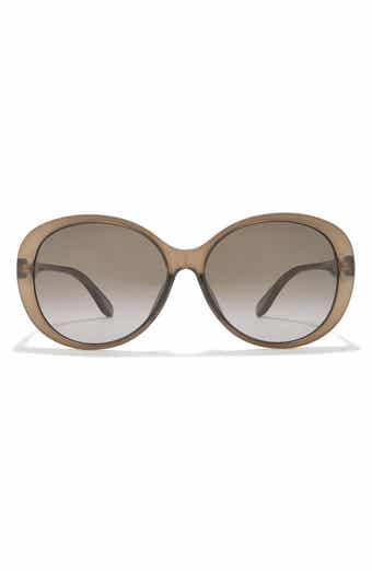 Gucci 58mm cat eye sunglasses sales