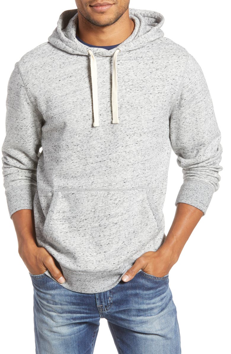 1901 Marled Cotton Blend Pullover Hoodie | Nordstrom