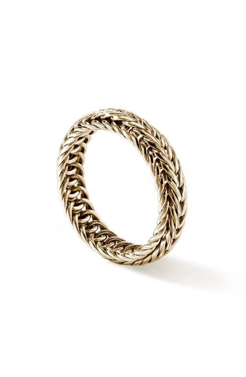 Shop John Hardy Kami Chain Ring, 6mm In Gold
