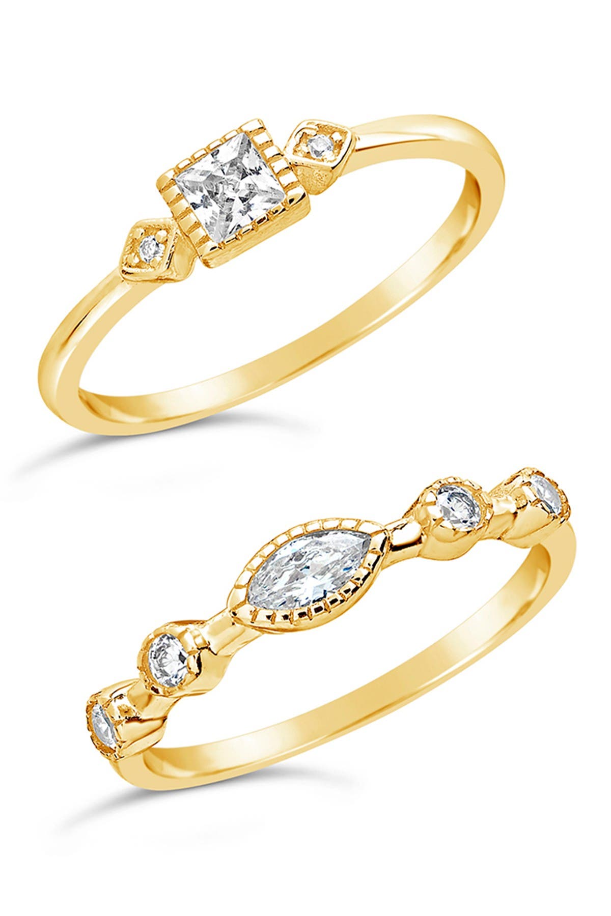 huge cz rings