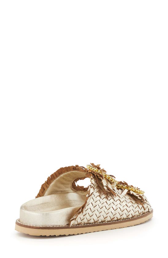 Shop Dune London Lexingtons Sandal In Gold