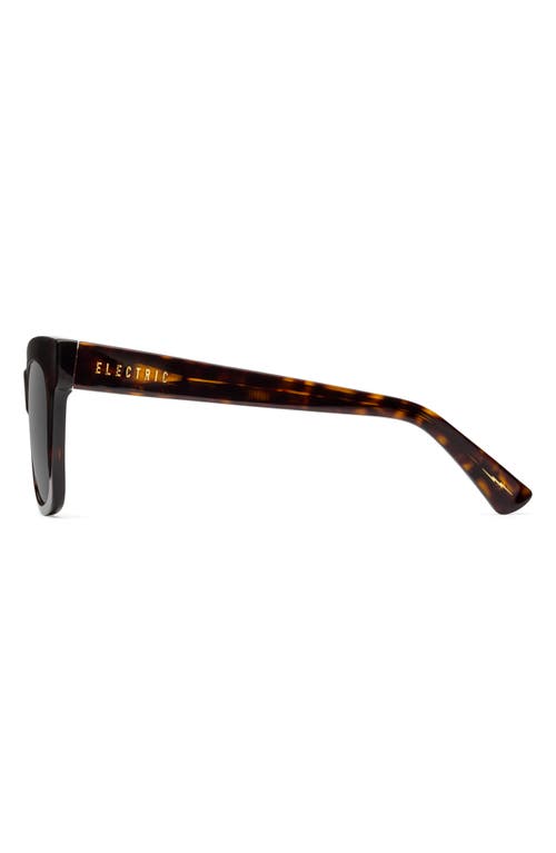 Electric Capri 52mm Polarized Cat Eye Sunglasses In Tortoise/grey Polar