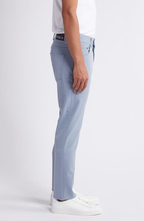 Shop Hugo Boss Boss Delaware Slim Fit Five Pocket Pants In Light Blue