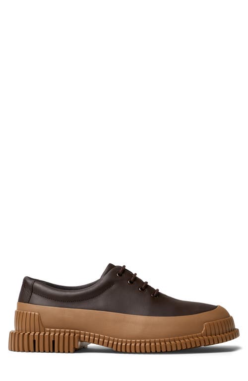 Shop Camper Pix Derby In Dark Brown And Tan