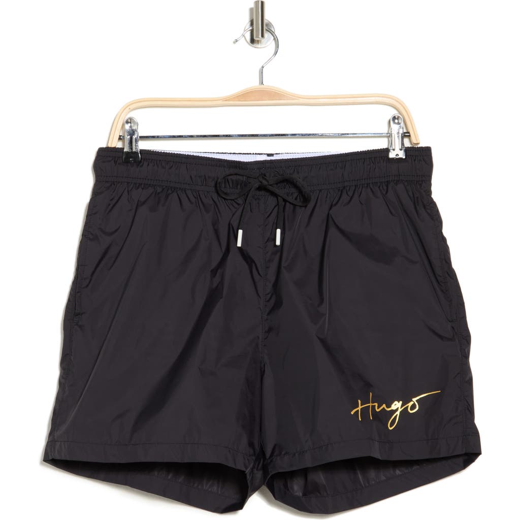 Hugo Boss Boss Paol Drawstring Shorts In Black