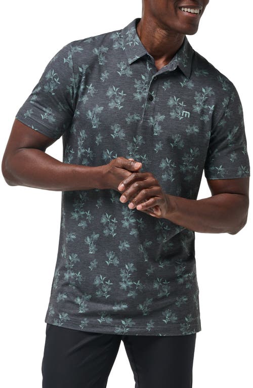 TravisMathew Azalea Season Polo Heather Black at Nordstrom,