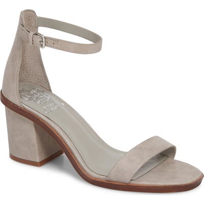 Vince Camuto Kreestey Ankle Strap Sandal- Grey