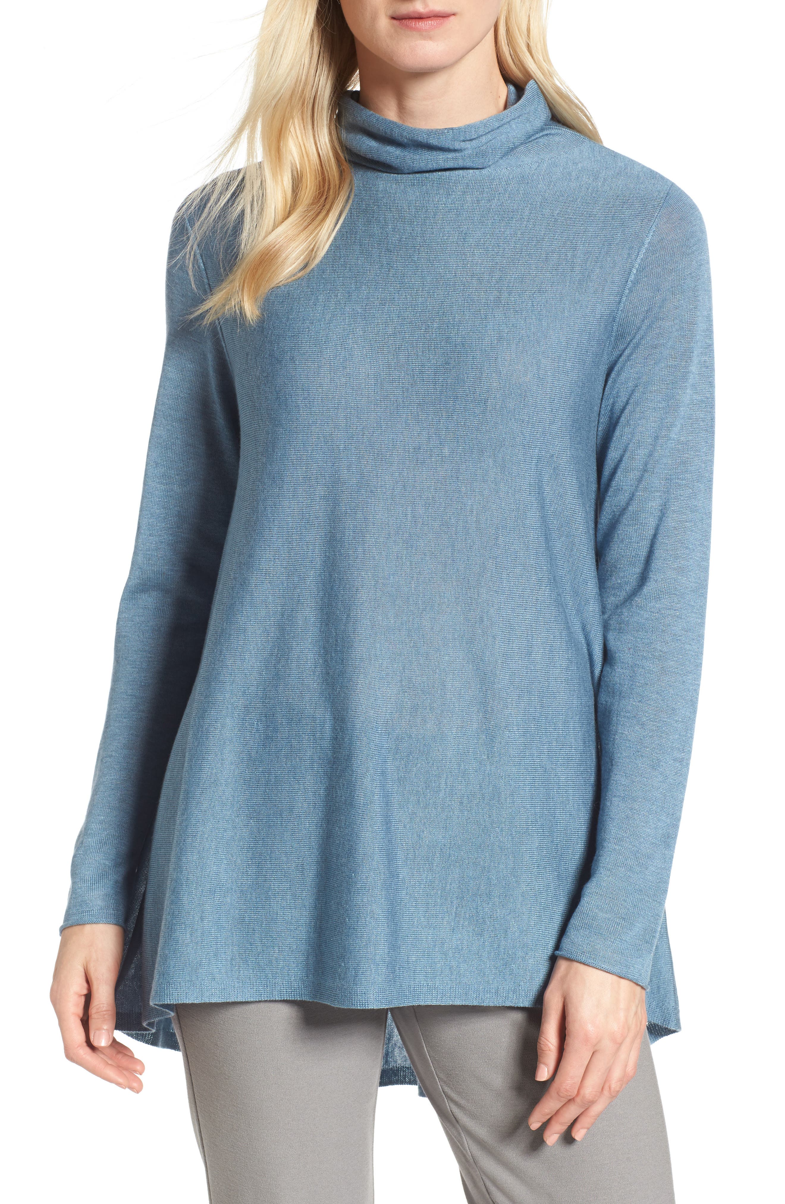 eileen fisher scrunch turtleneck
