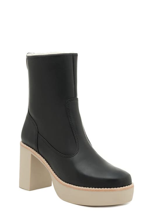 Shop Daniella Shevel Lugg Boot In Black